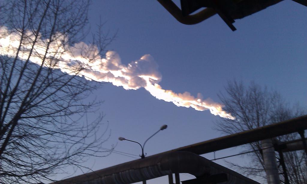Пролет метеорита над Шестым Подшипниковым заводом